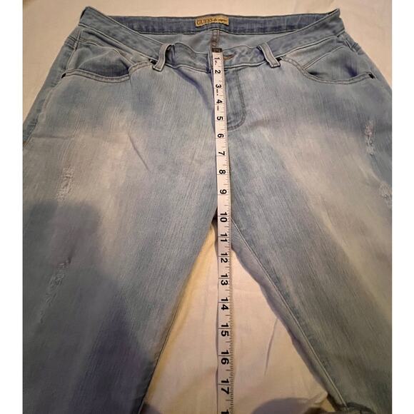 Distressed Guess Jeans vintage straight leg - Picture 4 of 13